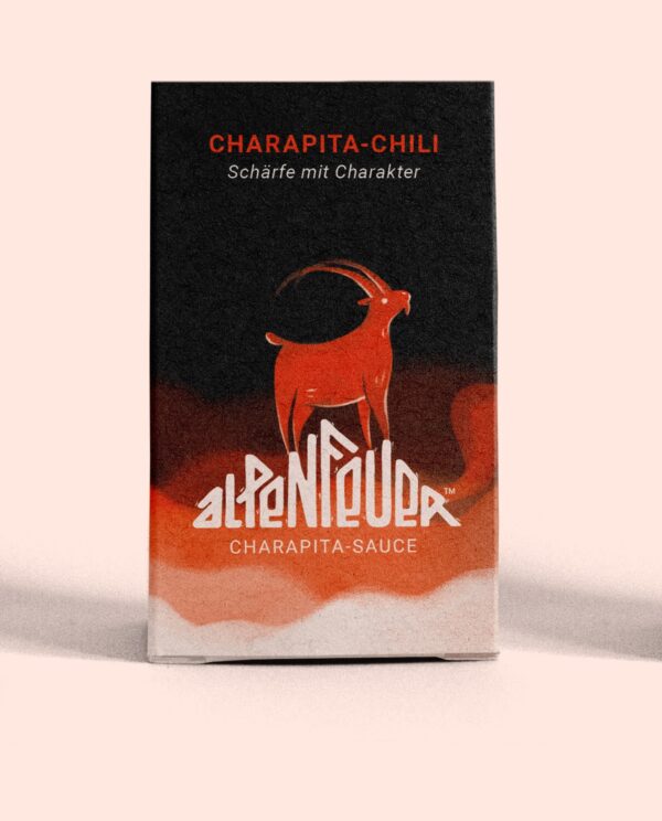 Alpenfeuer Charapita Chili-Sauce, pur 100g, 149€/kg