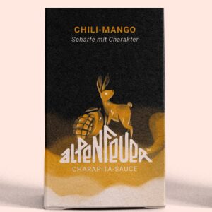 Alpenfeuer Charapita Chili-Sauce, Mango 100g, 149&euro;/kg