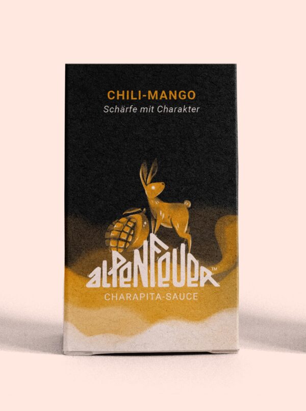 Alpenfeuer Charapita Chili-Sauce, Mango 100g, 149€/kg